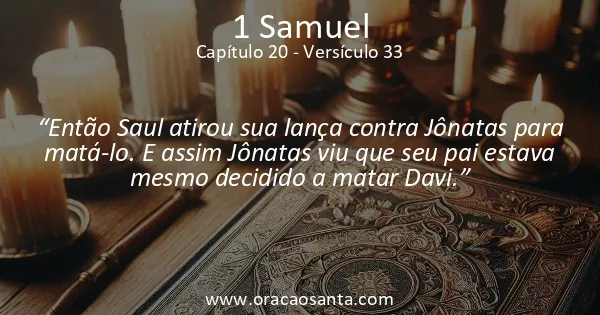 1 Samuel 20:33