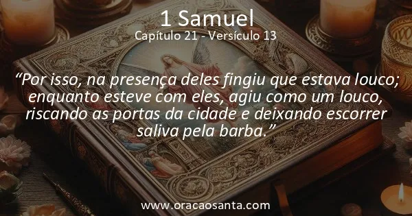 1 Samuel 21:13