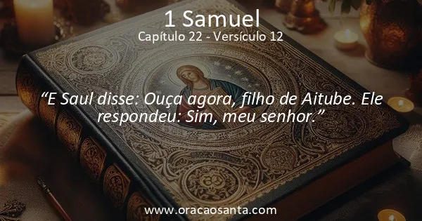 1 Samuel 22:12