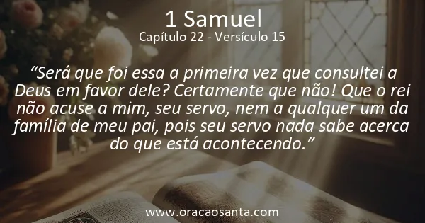 1 Samuel 22:15