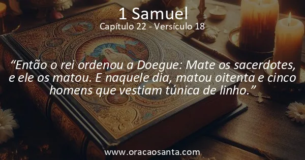 1 Samuel 22:18