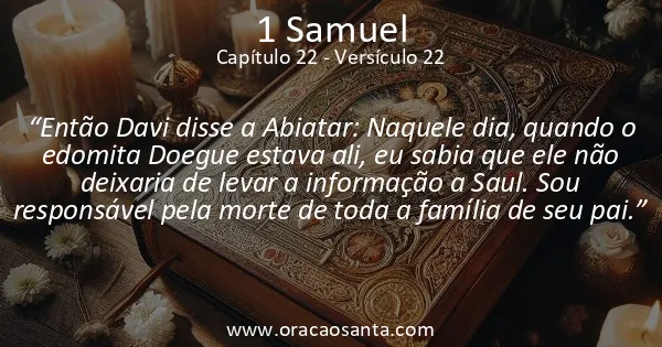 1 Samuel 22:22