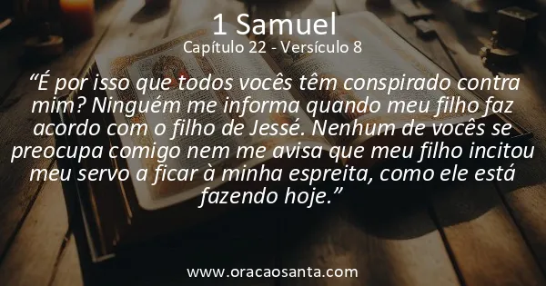 1 Samuel 22:8