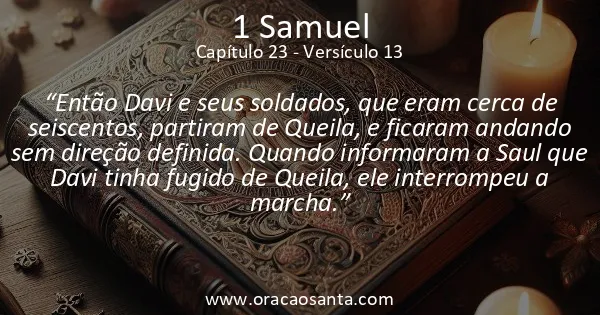 1 Samuel 23:13