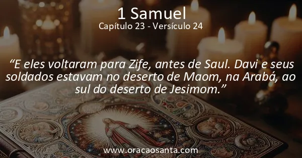 1 Samuel 23:24