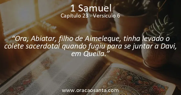 1 Samuel 23:6