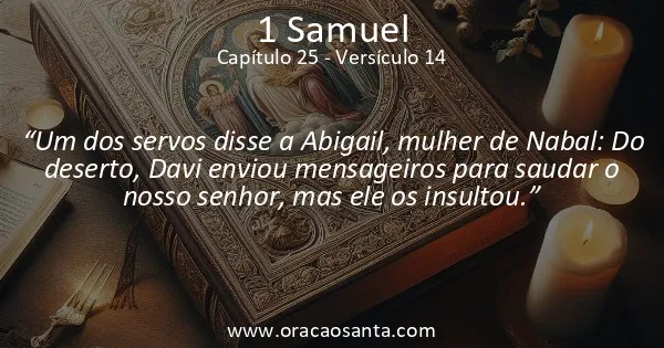 1 Samuel 25:14