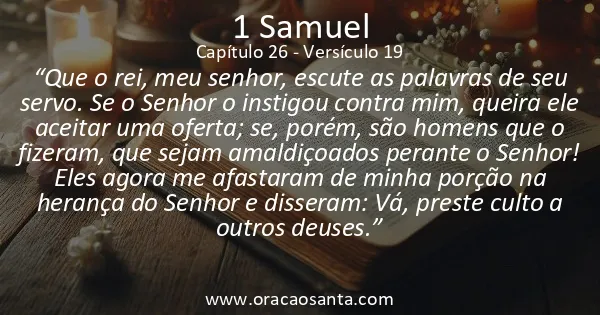 1 Samuel 26:19