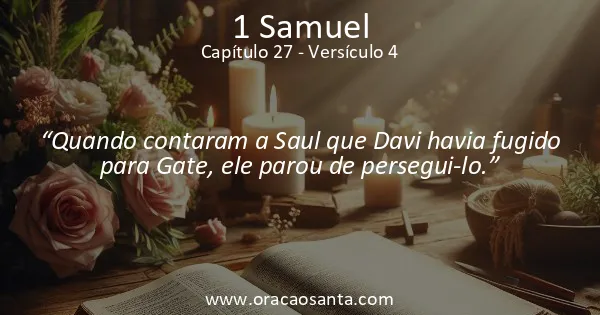 1 Samuel 27:4