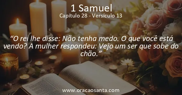 1 Samuel 28:13