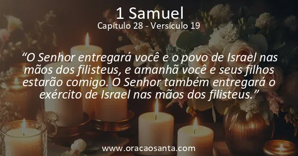 1 Samuel 28:19