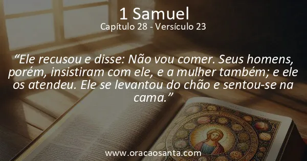 1 Samuel 28:23