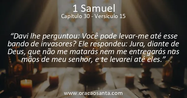 1 Samuel 30:15