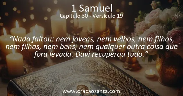1 Samuel 30:19