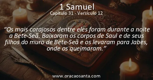 1 Samuel 31:12