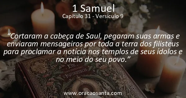 1 Samuel 31:9