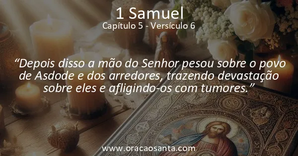 1 Samuel 5:6