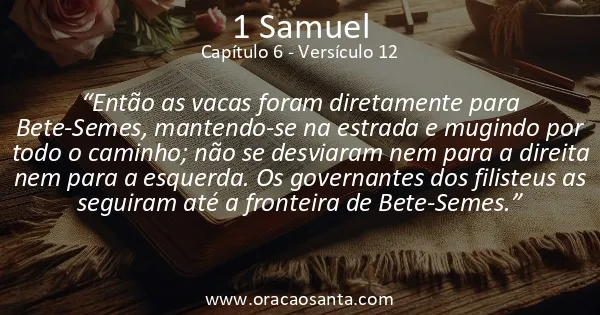 1 Samuel 6:12