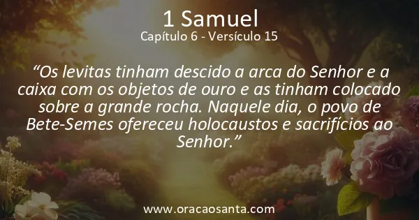 1 Samuel 6:15