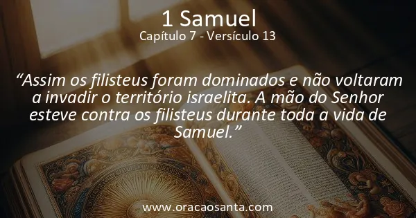 1 Samuel 7:13