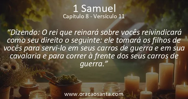 1 Samuel 8:11