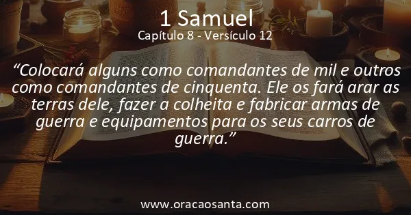 1 Samuel 8:12
