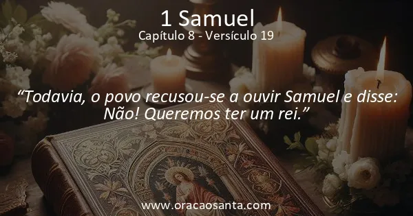 1 Samuel 8:19