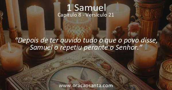 1 Samuel 8:21