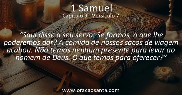 1 Samuel 9:7