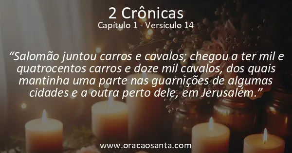 2 Crônicas 1:14