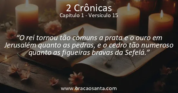 2 Crônicas 1:15