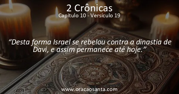 2 Crônicas 10:19