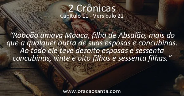 2 Crônicas 11:21