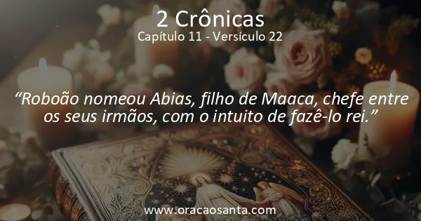 2 Crônicas 11:22