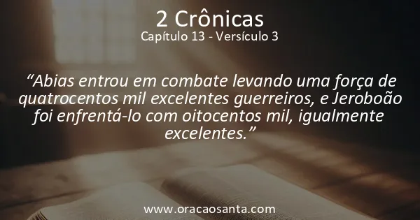 2 Crônicas 13:3