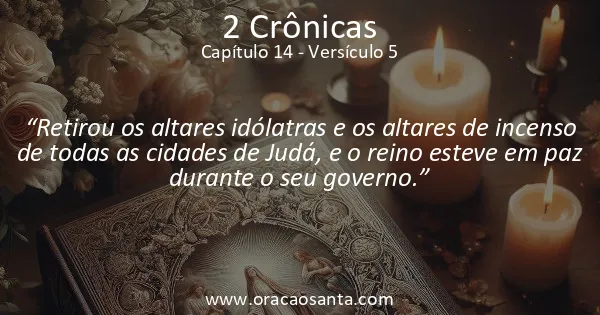 2 Crônicas 14:5