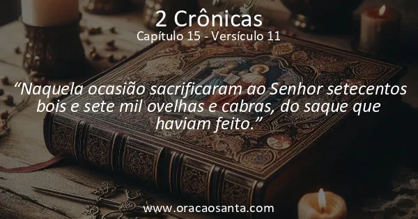 2 Crônicas 15:11