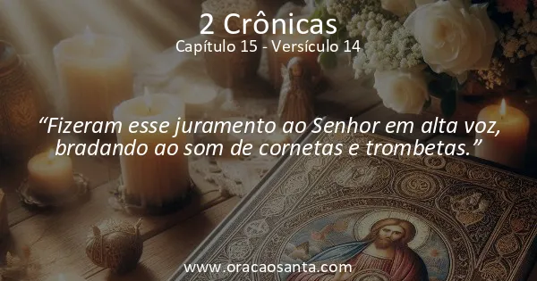 2 Crônicas 15:14