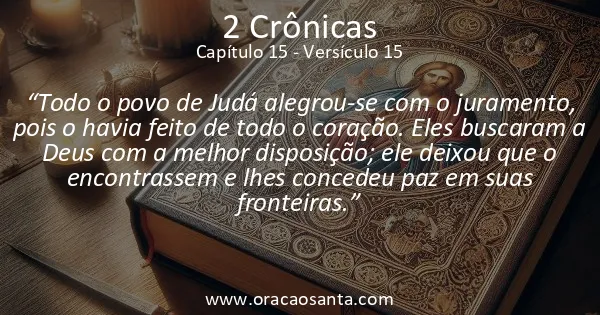 2 Crônicas 15:15