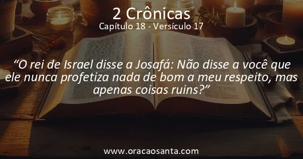 2 Crônicas 18:17