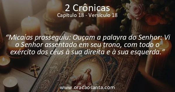 2 Crônicas 18:18