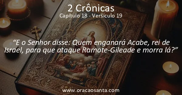 2 Crônicas 18:19