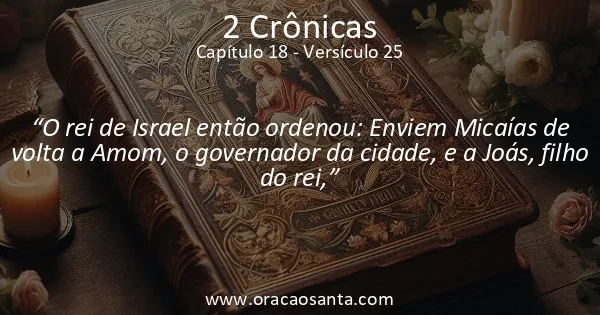 2 Crônicas 18:25