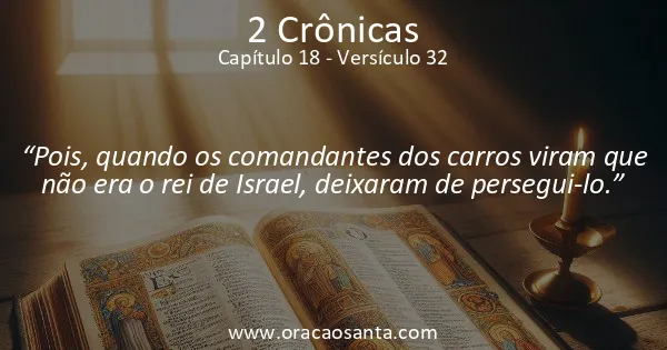 2 Crônicas 18:32