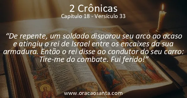 2 Crônicas 18:33