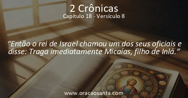 2 Crônicas 18:8