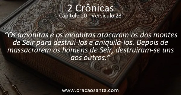 2 Crônicas 20:23