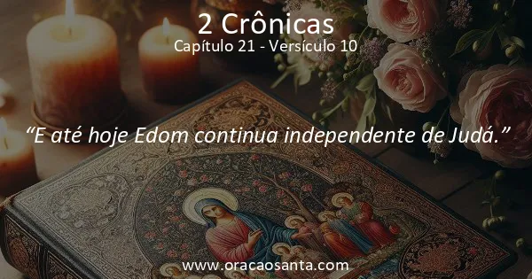 2 Crônicas 21:10