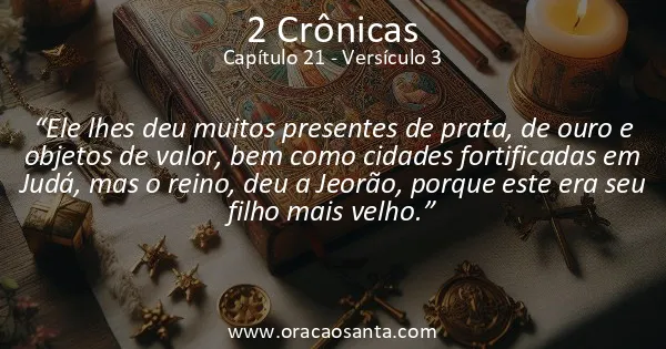 2 Crônicas 21:3