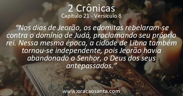 2 Crônicas 21:8